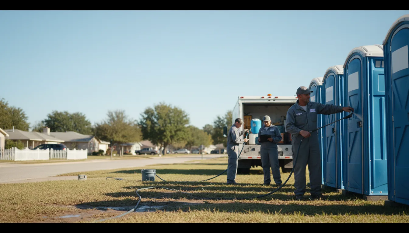 Long-Term Portable Toilet Rental in White Cottage, OH near me